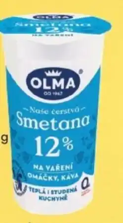 Kubík potraviny OLMA Smetana 12% nabídka