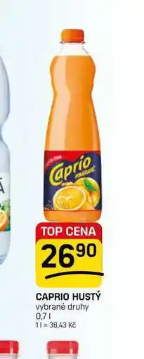 Flop CAPRIO HUSTÝ vybrané druhy nabídka