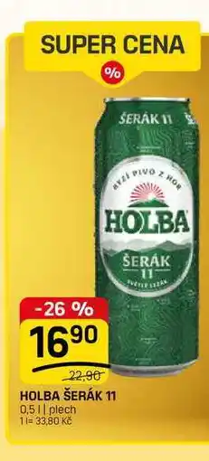 Flop HOLBA ŠERÁK 11 0,5 plech nabídka