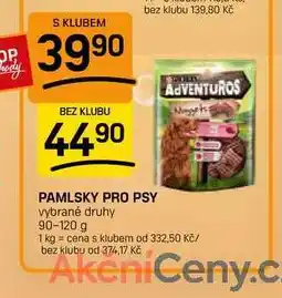 Flop PAMLSKY PRO PSY vybrané druhy nabídka