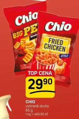 Flop CHIO vybrané druhy nabídka