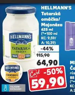 Kaufland Hellmann's majonéza nabídka