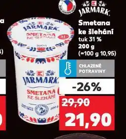 Kaufland Smetana ke šlehání nabídka