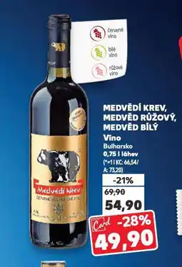 Kaufland Medvědí krev nabídka