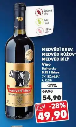Kaufland Medvěd bílý nabídka