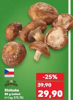 Kaufland Houby shiitake nabídka