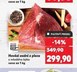 Kaufland Hovězí zadní z plece nabídka