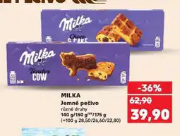 Kaufland Milka jemné pečivo nabídka