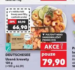 Kaufland Uzené krevety nabídka