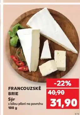 Kaufland Francouzské brie nabídka