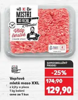 Kaufland Vepřové mleté maso nabídka