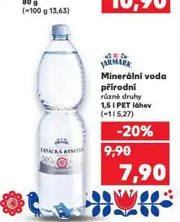 Kaufland Minerální voda nabídka