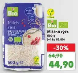 Kaufland Bio mléčná rýže nabídka