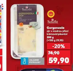 Kaufland Gorgonzola sýr s modrou plísní nabídka