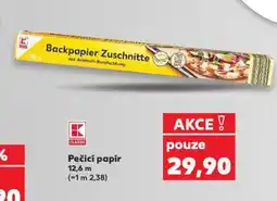 Kaufland Pečicí papír nabídka