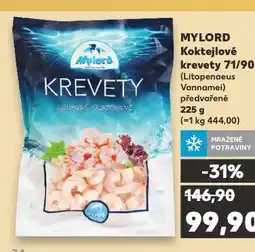 Kaufland Mylord koktejlové krevety nabídka