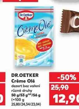 Kaufland Dr. oetker créme olé nabídka