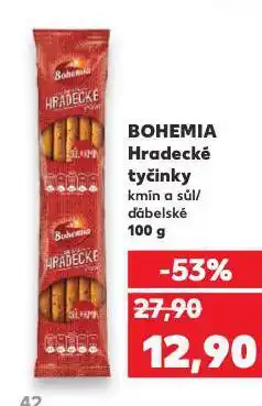 Kaufland Bohemia hradecké tyčinky nabídka