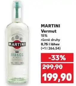 Kaufland Martini vermut nabídka