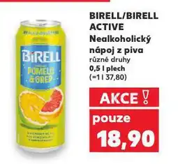 Kaufland Birell active nabídka