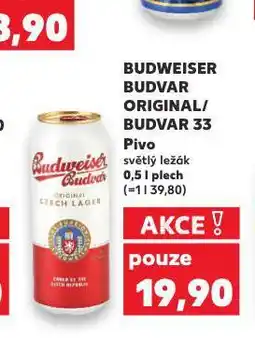 Kaufland Pivo budvar 33 nabídka
