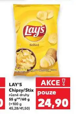 Kaufland Lay's chipsy nabídka