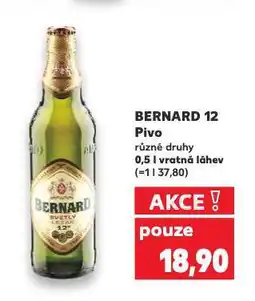 Kaufland Pivo bernard nabídka