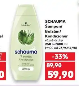 Kaufland Schauma šampon nabídka