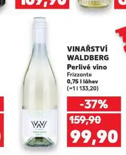 Kaufland Vinařství waldberg nabídka