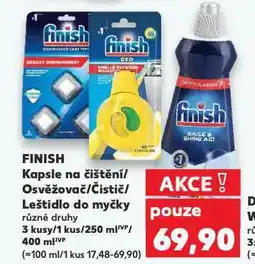 Kaufland Finish kapsle do myčky nabídka