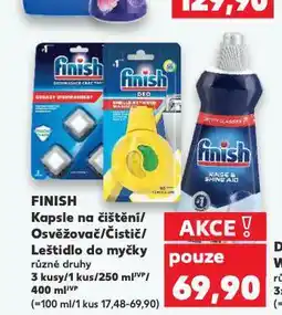 Kaufland Finish čistič myčky nabídka