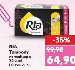 Kaufland Ria tampony nabídka
