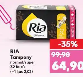 Kaufland Ria tampony nabídka