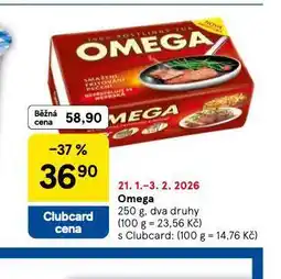 Tesco Omega nabídka