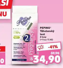 Kaufland Pepino těhotenský test nabídka