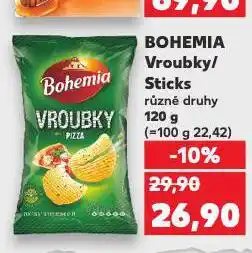 Kaufland Bohemia vroubky nabídka