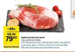 Tesco Vepřová kýta bez kosti nabídka