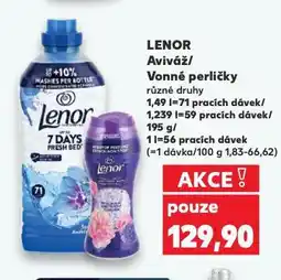 Kaufland Lenor aviváž nabídka