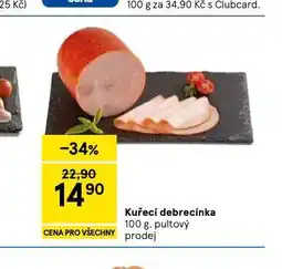 Tesco Kuřecí debrecínka nabídka