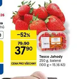 Tesco Jahody nabídka