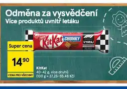 Tesco Kitkat nabídka