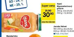 Tesco Hami masozeleninový příkrm nabídka