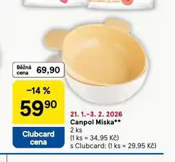 Tesco Miska nabídka