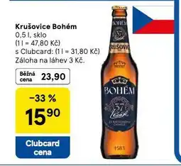 Tesco Krušovice bohém nabídka