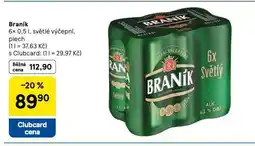 Tesco Pivo braník nabídka