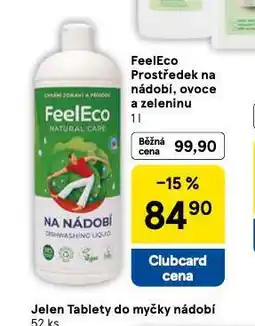Tesco Feeleco prostředek na nádobí nabídka