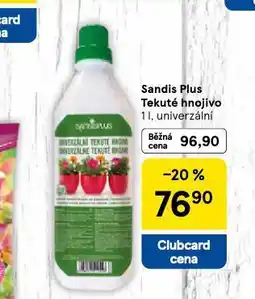 Tesco Sandis tekuté hnojivo nabídka
