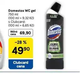 Tesco Dometsos wc gel nabídka