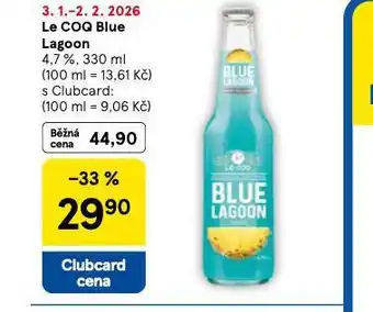 Tesco Le coq blue lagoon nabídka