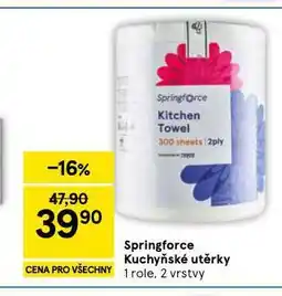 Tesco Kuchyňské utěrky nabídka
